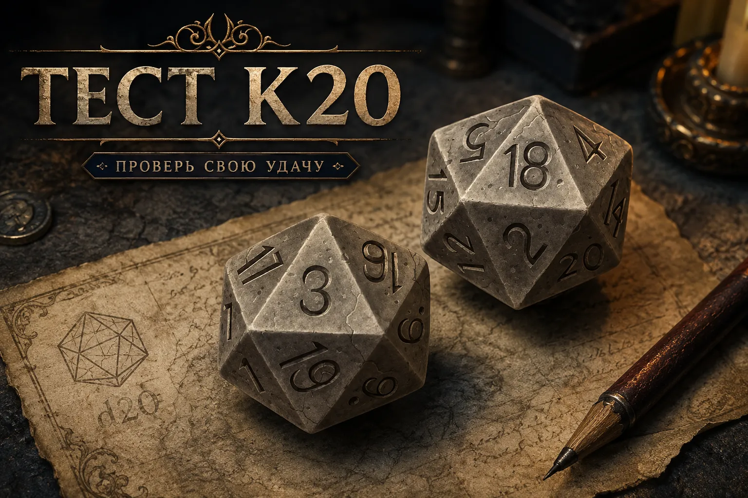 Тесты к20